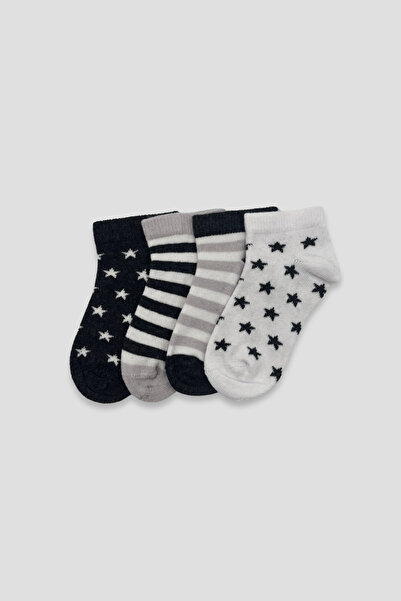 Defne Baby Baby Girl and Child Basic Premium Cotton Booties Socks Set