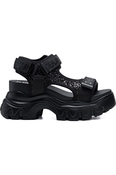 Replay μαύρο chunky σανδάλι JUYCE BRIGHT