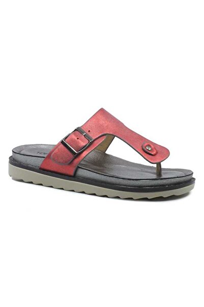 FASHION Women's slippers, Fashion, with buckle and thick and soft sole, for o...