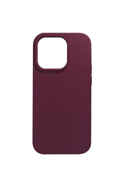 lemontti Husa iPhone 14 Pro Liquid Silicon MagCharge Visiniu