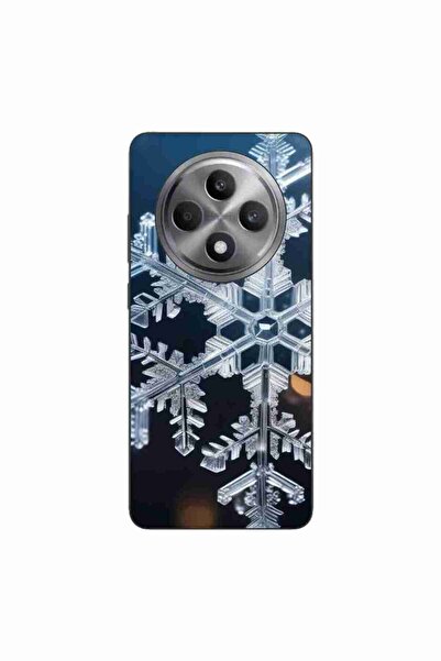 OEM Husa compatibila cu Oppo Reno12 FS Silicon Gel Tpu Model Big Snowflake