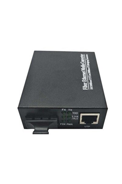 Genel Markalar 09MC-1000SCSMDXA SM Fiber Converter Ethernet Medya Dönüştürücü
