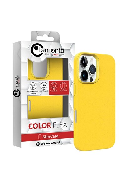 lemontti Husa Multiple Color Wheat MagSafe pentru iPhone 16 Pro Max, Galben