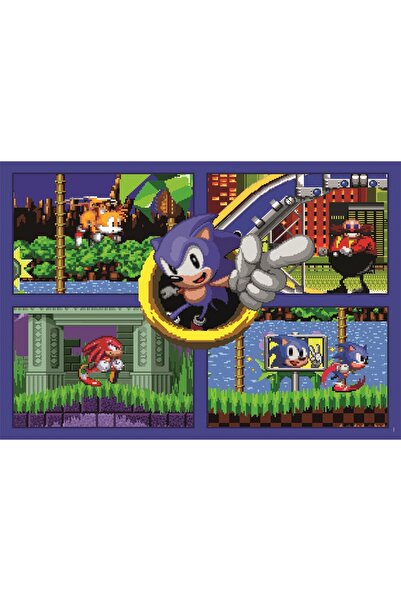 CLEMENTONI Puzzle 500 Sonic Clasic