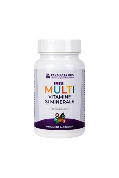 IRIS Supliment alimentar, Multivitamine și Minerale, 30 tablete