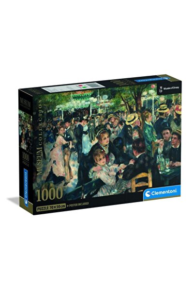 CLEMENTONI Puzzle 1000 Muzeul Renoir - Balul din Moara De La