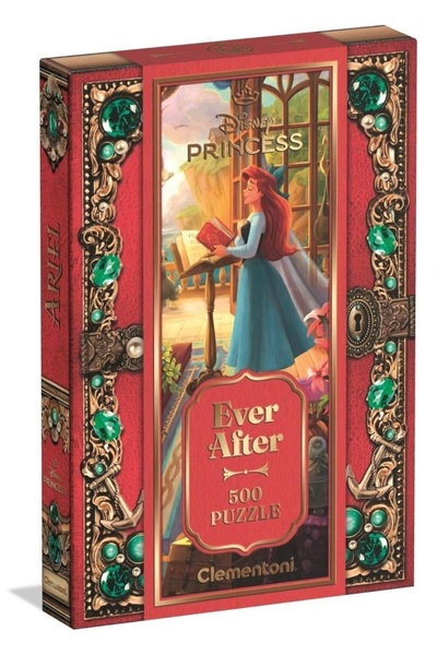 CLEMENTONI Puzzle 500 Ariel, Colecția Prințesele de la Baie