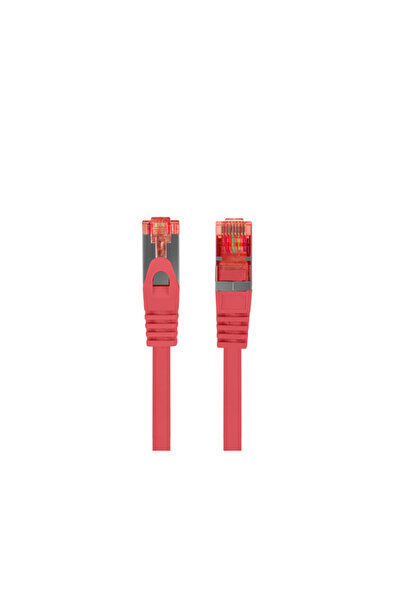 Lanberg PATCHCORD KAT.6 S/FTP LSZH CU 0.25M CZERWONY FLUKE PASSED