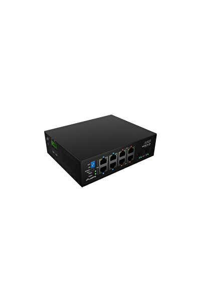 Lanberg SWITCH LIGHT INDUSTRIAL POE 4XBT 4XAT 2XSFP DIN NIEZARZƒÑDZALNY GIGAB...
