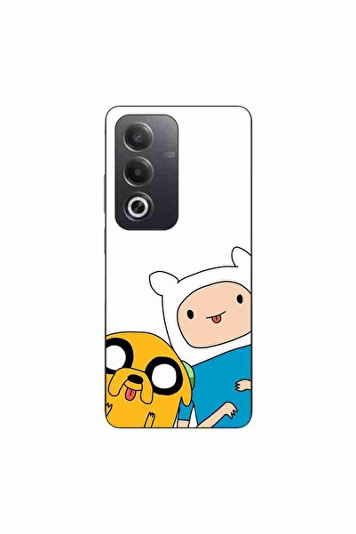OEM Θήκη συμβατή με Oppo A80, από σιλικόνη gel TPU, με σχέδιο Γλώσσες των Φιν...