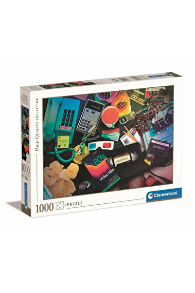 CLEMENTONI Puzzle 1000 HQ Nostalgie anii '80