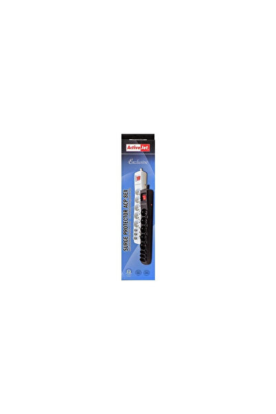 ActiveJet Bară antistatică ACP-8EX APN-8g/1,5m-GR (3 x Tip C, 5 x UTE; 10 A; ...