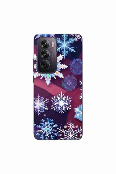 OEM Husa compatibila cu Oppo Reno12 Pro Silicon Gel Tpu Model Fulgi de Gheata