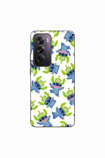 OEM Husa compatibila cu Oppo Reno12 Pro Silicon Gel Tpu Model Stitch Pattern ...