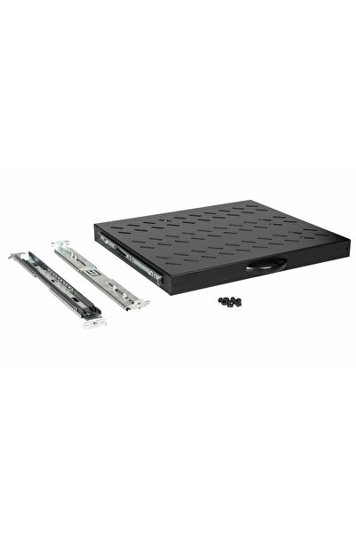 EQUIP Raft de 19 inch din aluminiu. Carcasă server 60cm 1U negru