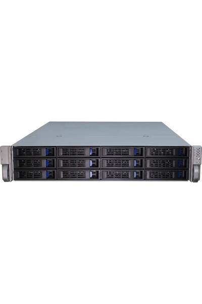Inter-Tech 48.3cm IPC 2U-2412 2HE STOCARE