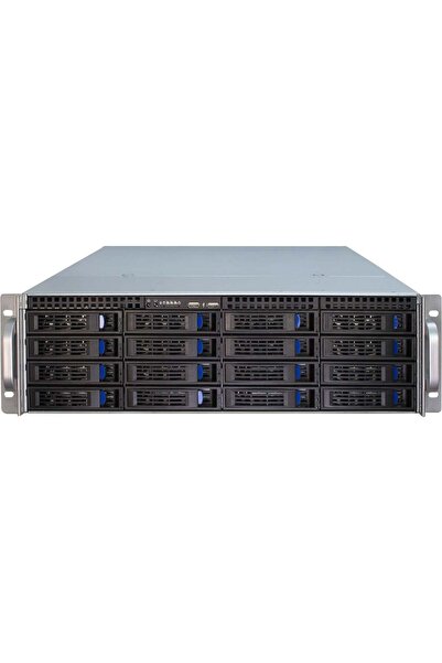 Inter-Tech 48.3cm IPC 3U-3416 3HE STORAGE 2x USB 3.0