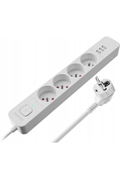 Defender Prelungitor SFS 133, 1,5 m, 4 prize, 3x USB