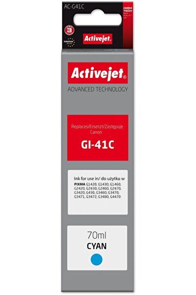 ActiveJet AC-G41C Cerneală de reîncărcare în flacon (înlocuitor pentru Canon ...