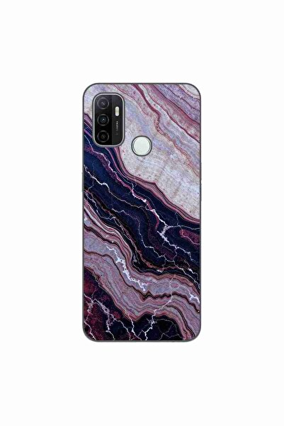 OEM Husa compatibila cu Oppo A53 Silicon Gel Tpu Model Amethyst Sand Marble