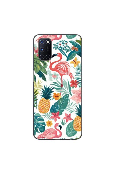 OEM Husa compatibila cu Oppo A72 Silicon Gel Tpu Model Tropical Pattern
