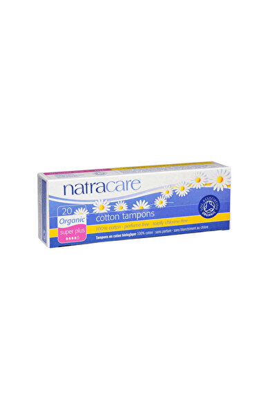 Natracare Organic Super Plus Internal Tampons 20 pcs