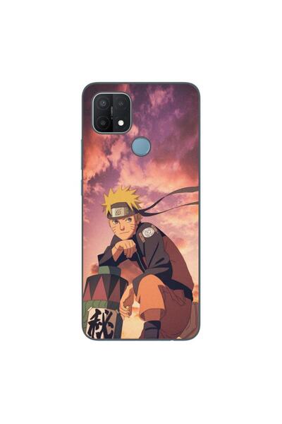 OEM Husa compatibila cu Oppo A15 si A15s Silicon Gel Tpu Model Naruto Pergament