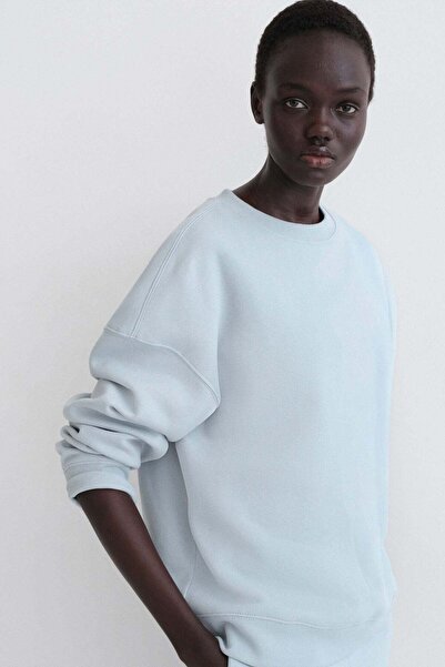 H&M سويت شيرت كبير الحجم