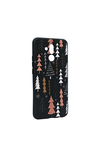 bestcase Husa Silicon Compatibila Cu Huawei Mate 20 Lite, Hand Drawn Christma...