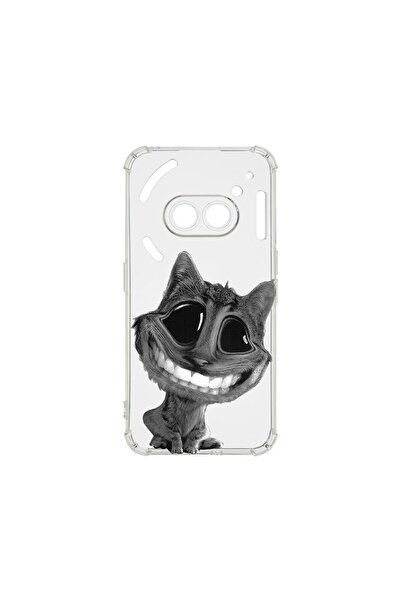 bestcase ¬Æ Husa Anti Shock 1.5MM, Compatibila Cu Nothing Phone 2a, Crazy Cat...