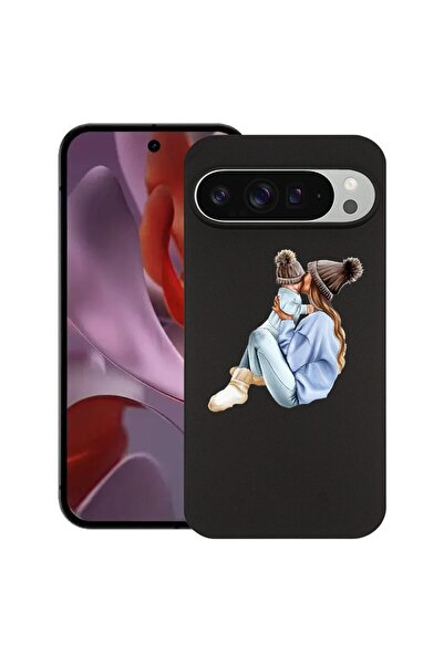 bestcase Θήκη για Google Pixel 10 Pro XL με σχέδιο Μαμά Κορίτσι με Αγόρι, TPU...