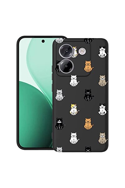bestcase Υπέρλεπτη Θήκη TPU Συμβατή με Poco M7 Pro 5G, με Σχέδιο Γάτας, 21000...