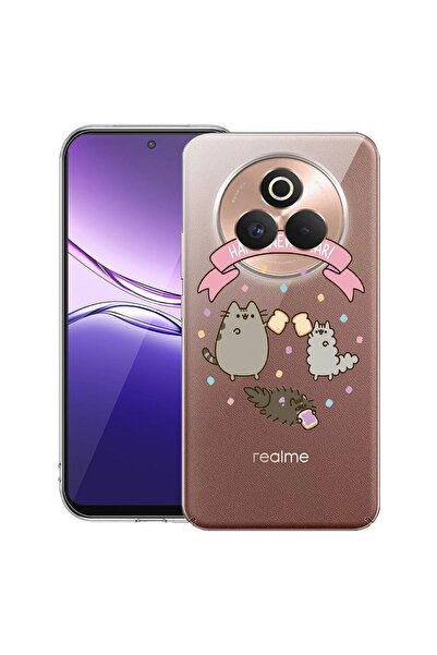 bestcase Husă pentru Realme P3 Pro cu design Happy New Year, din silicon tran...