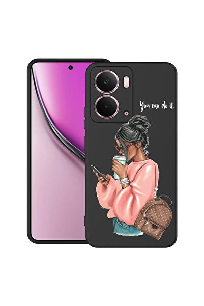 bestcase ¬Æ Husa pentru Realme P3 cu Design Shopping Girl, TPU Mat Ultra Slim...