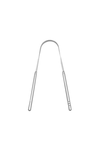 Choice1 Silver U-shaped Tongue Scraper Tongue Coating CleaningScraper Remove ...