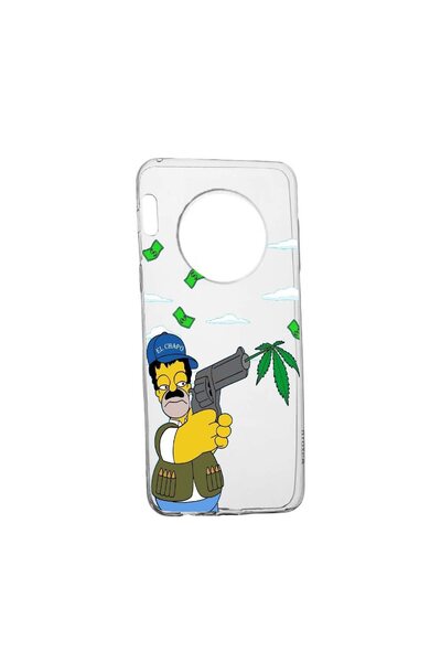 bestcase Νάρκος Σίμπσον, Προστατευτική θήκη ταινίας για Huawei Mate 30, ανθεκ...