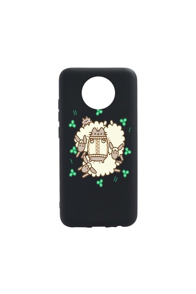 bestcase Силиконови зайчета - Калъф с агнешки мотив, съвместим с Nokia C10, у...