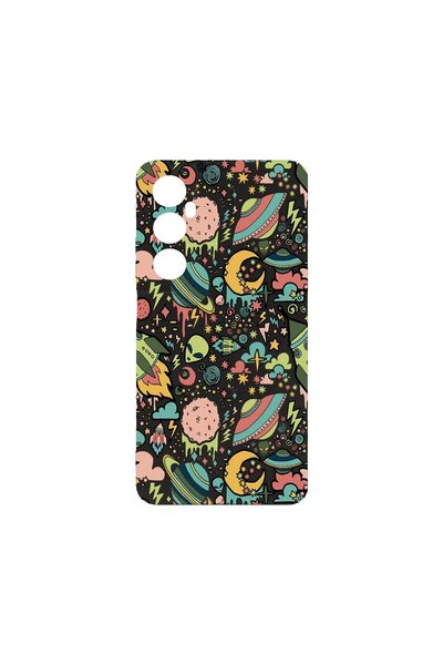 bestcase ¬Æ Husa Slim SIlicon 0.8MM, Compatibila Cu Realme C65, Universe, Pla...