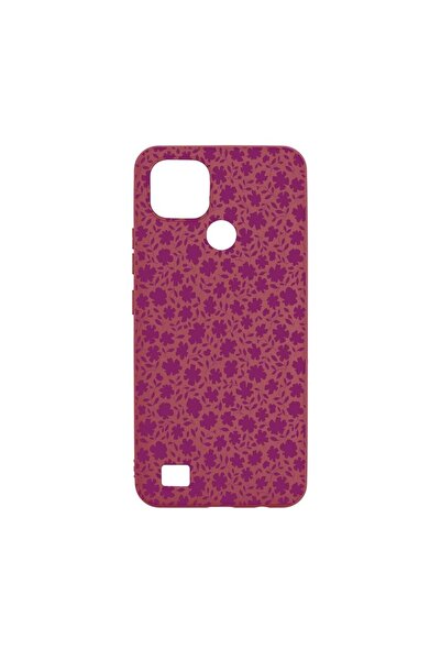 bestcase Θήκη σιλικόνης, Συμβατή με Realme C21, Σχέδιο λουλουδιών, Ανθεκτική ...