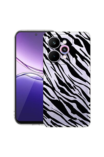 bestcase ¬Æ Husa Clear Slim Silicon Compatibila cu Realme 15 / 15 Pro, Zebra ...