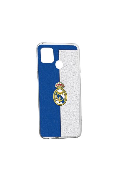 bestcase Husa Silicon Football, Real Madrid, Compatibila Cu Realme C25Y, rezi...
