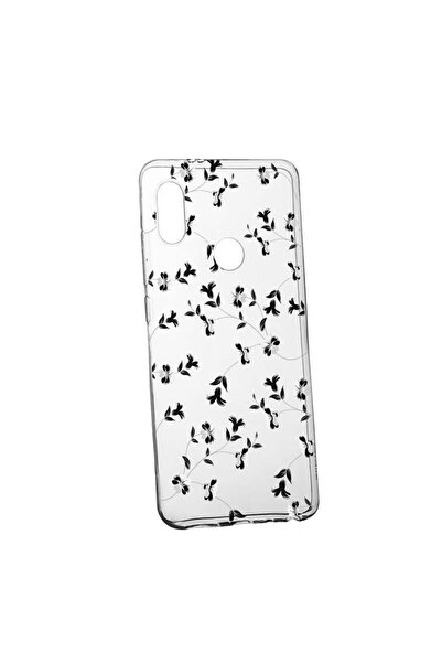 bestcase Husa pentru Huawei Y7 2019, Black Flower, 128, din silicon premium, ...