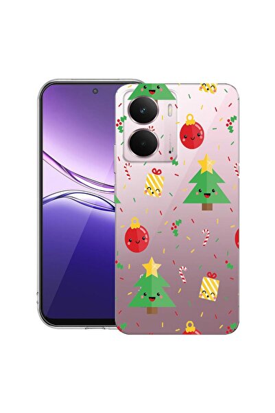 bestcase ¬Æ Husa pentru Realme P3 cu Design Xmas Tree, Clear Slim Silicon, An...
