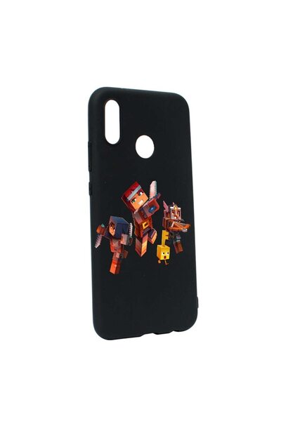 bestcase Husa Huawei P20 Lite, Minecraft, rezistenta la uzura, anti-alunecare...