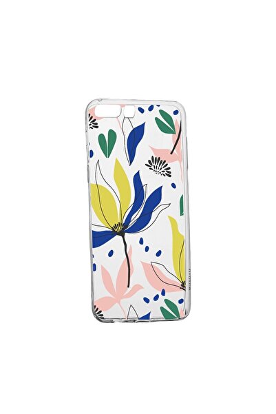 bestcase Husa Silicon Compatibila Cu Huawei Y6 2018, Flowers Pattern, reziste...