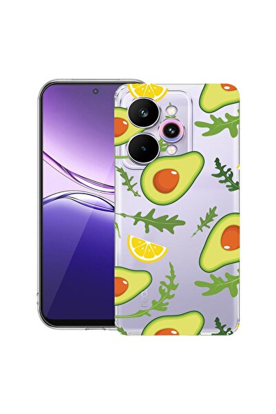 bestcase ¬Æ Husa Clear Slim Silicon Compatibila cu Realme 15 / 15 Pro, Avocad...