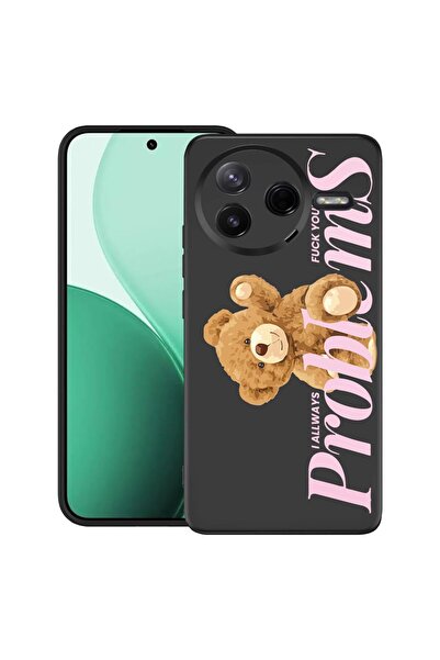 bestcase ¬Æ Ultra Slim TPU Case Compatible with Poco F7 Pro, with Teddy Bear ...