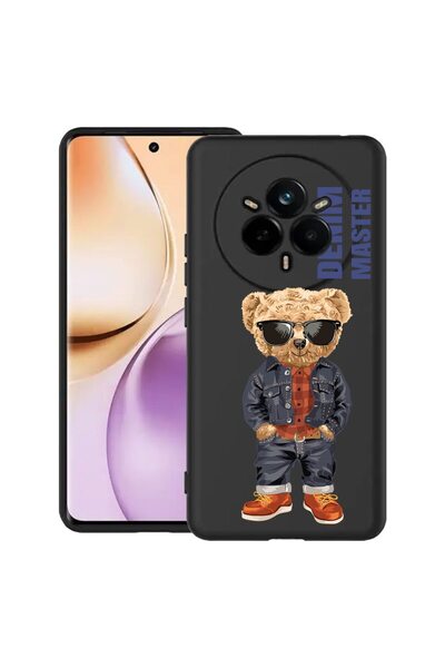 bestcase Husă pentru Realme 14 Pro 5G, Denim Master - Ursuleț de pluș, Silico...