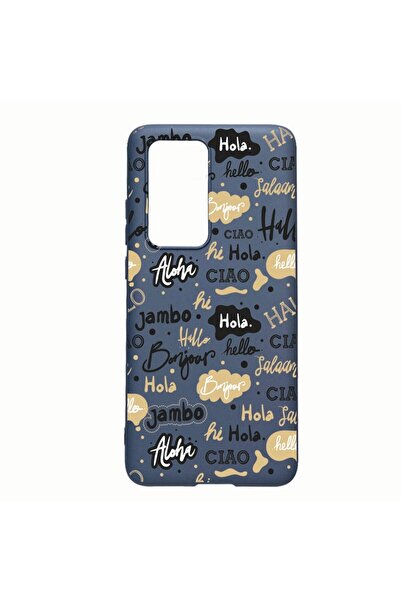 bestcase Husa Huawei P40, Hello, rezistenta la uzura, anti-alunecare, din sil...