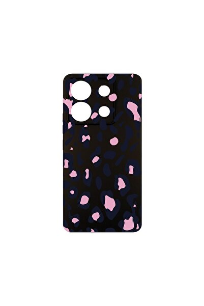 bestcase Θήκη Σιλικόνης Premium, Συμβατή με Poco X6 5G, Ροζ Σχέδιο Λεοπάρδαλη...